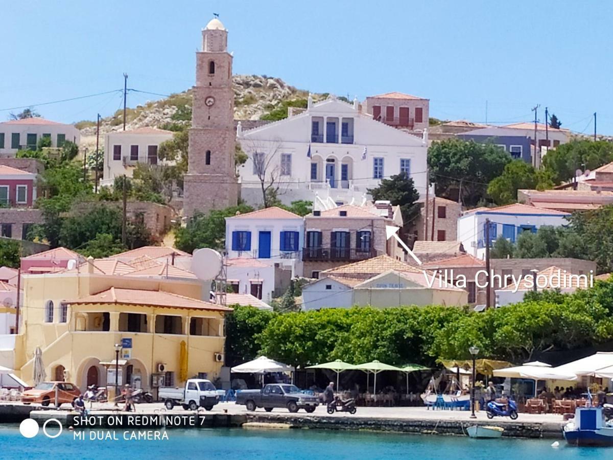 Villa Chrysodimi Chalki Town Exterior photo